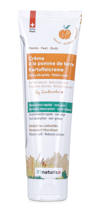 Bionaturis Kartoffelbalsam Haut, Hände, Füsse mit Aprikosen-Duft 100ml