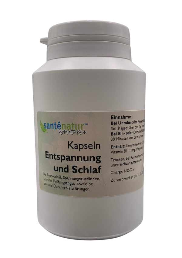 Santénatur Entspannung- und Schlaf Kapseln 120 Stk.