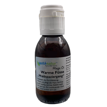 Santénatur Pflegeöl Warme Füsse "Waldspaziergang"  100ml
