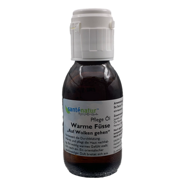 Santénatur Pflegeöl Warme Füsse "Auf Wolken gehen" 100ml