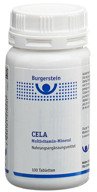 Burgerstein Multivitamin Mineral Cela Tabletten 100 Stücke