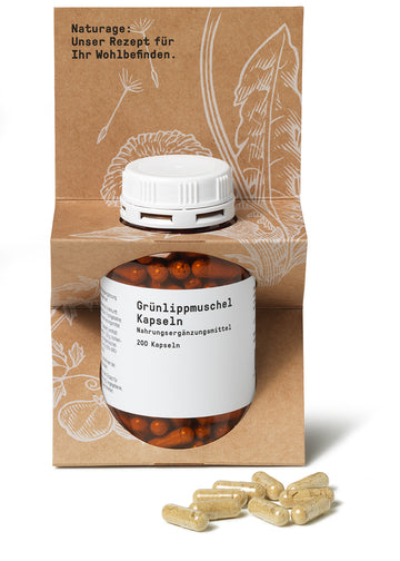 NATURAGE Grünlippmuschel Kaps