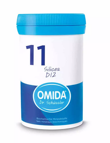 OMIDA SCHÜSSLER Nr11 Silicea Tabl D 12 Ds