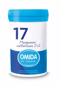 OMIDA SCHÜSSLER Nr17 Manganum sulfuricum Tabl D 12 Ds