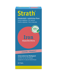 STRATH Iron natürl Eisen+Kräuterhefe Tabl 30 Stk