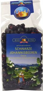 BIOKING Johannisbeeren schwa gefriergetro Bio 50 g
