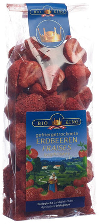BIOKING Erdbeeren gefriergetrocknet Btl 40 g