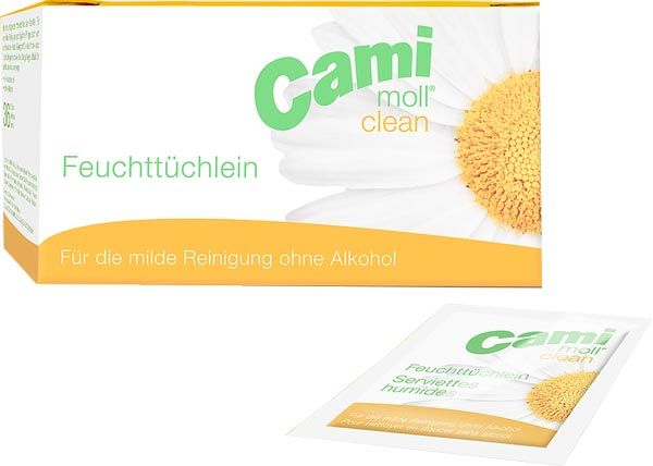 CAMI MOLL CLEAN Feuchttücher Btl 36 Stk