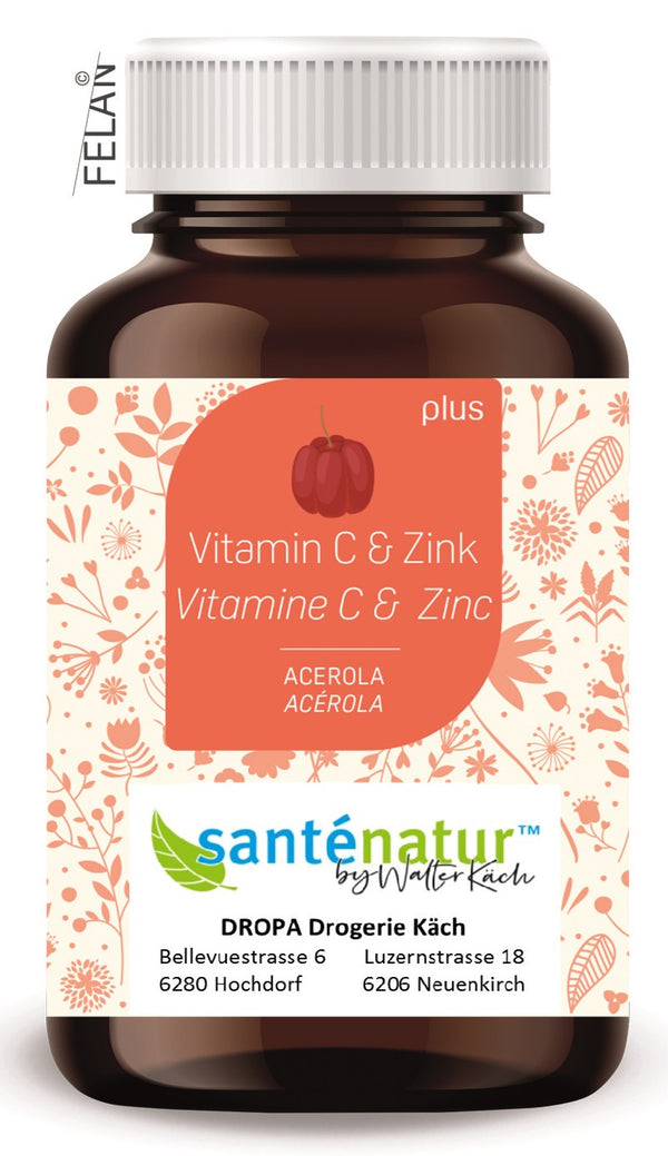 Santénatur Vitamin C & Zink plus Ds 100 Stk